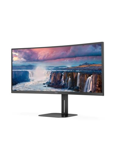 MONITOR 34 AOC CU34V5CBK PROFESIONAL CURVO WQHD 100HZ HDMI DP NEGRO