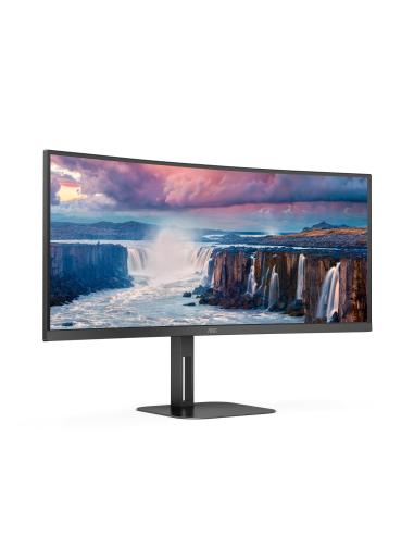 MONITOR 34 AOC CU34V5CBK PROFESIONAL CURVO WQHD 100HZ HDMI DP NEGRO