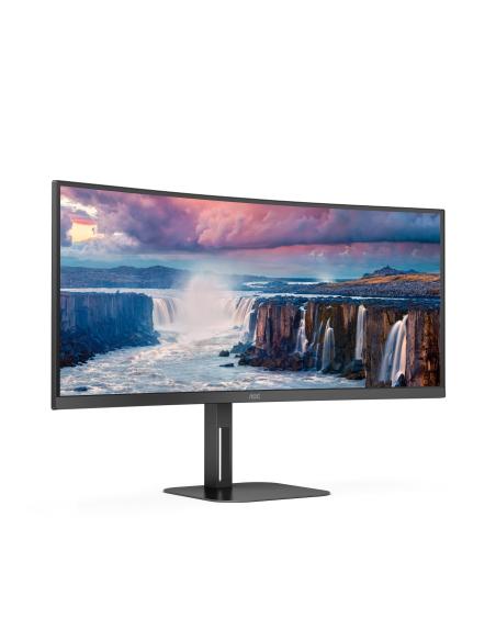 MONITOR 34 AOC CU34V5CBK PROFESIONAL CURVO WQHD 100HZ HDMI DP NEGRO