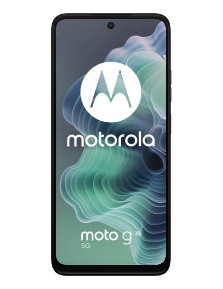 TELEFONO SMARTPHONE MOTOROLA MOTO G35 GREYSTONE MIDNIGHT BLACK / 5G / 6.72" FHD+ / UNISOC T760 2.2 Ghz / 8 GB / 256 GB / 50-8 Mp