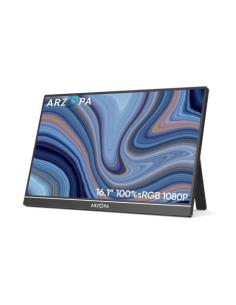 MONITOR PORTATIL ARZOPA Z1FC / 16.1" / FULL HD / IPS / 144HZ / HDR / MINI HDMI / PANTALLA EXTERNA USB-C / 6975114120637