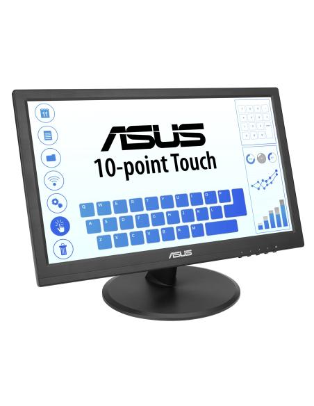 MONITOR 15.6 ASUS TACTIL PROFESIONAL VT169HE IPS FHD HDMI VGA NEGRO