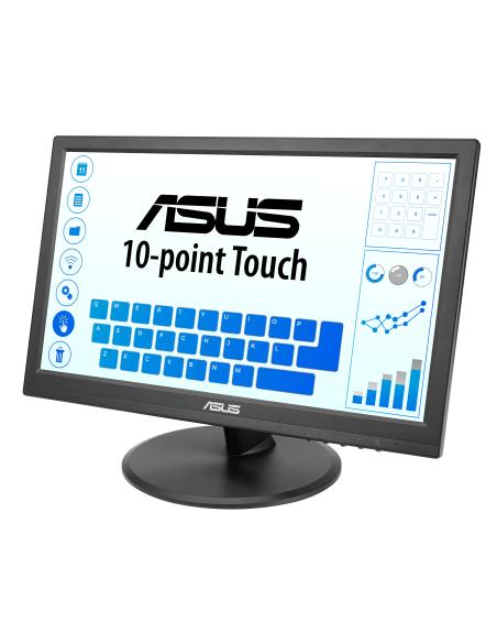 MONITOR 15.6 ASUS TACTIL PROFESIONAL VT169HE IPS FHD HDMI VGA NEGRO