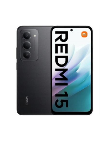 TELEFONO SMARTPHONE XIAOMI REDMI 15 NEGRO / SNAPDRAGON 685 OC / 6 GB / 128 GB / 6.90" FHD+ / DUAL SIM / NFC / CAMARAS 50 MPX - 8