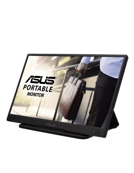 MONITOR 15.6 ASUS PORTATIL ZENSCREEN MB166C IPS FULL HD USB-C AUTO-ROTATE NEGRO