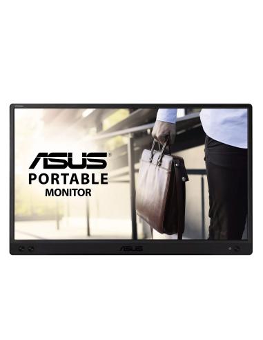 MONITOR 15.6 ASUS PORTATIL ZENSCREEN MB166C IPS FULL HD USB-C AUTO-ROTATE NEGRO