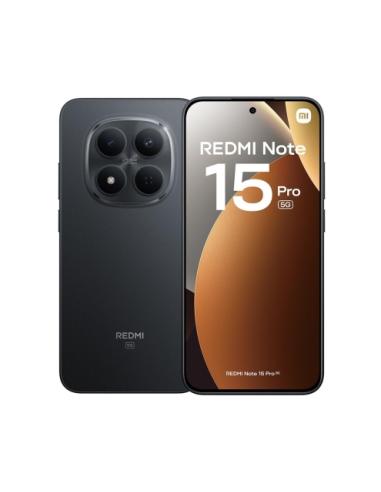 TELEFONO SMARTPHONE XIAOMI REDMI NOTE 15 PRO NEGRO 5G / DIMENSITY 7400-ULTRA / 12 GB / 512 GB / 6.83" AMOLED FHD+ / DUAL SIM / C