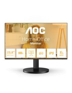 MONITOR 23.8 AOC 24B3HA2 IPS FHD 1920X1080 100HZ VGA HDMI MM NEGRO
