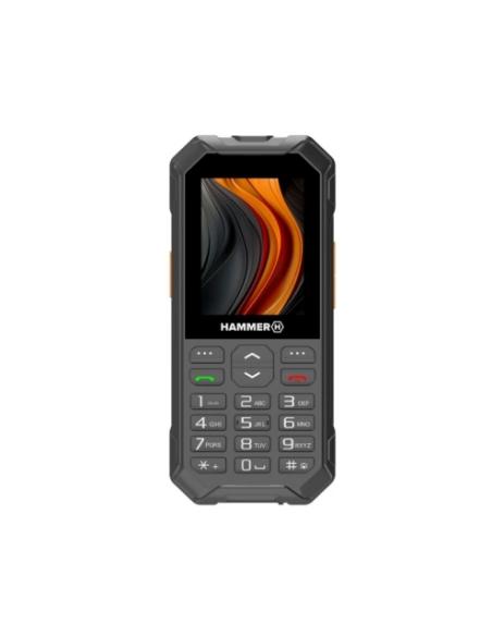 TELEFONO MOVIL RUGERIZADO HAMMER 6 LTE / 2.4" / 2 MPX / 4G LTE VOLTE / MICRO SD HASTA 32GB / BLUETOOTH / DUAL SIM / IP68 / 2500 