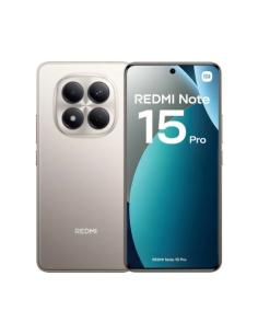 TELEFONO SMARTPHONE XIAOMI REDMI NOTE 15 PRO TITANIO 4G / MEDIATEK DIMENSITY / 8 GB / 256 GB / 6.77" AMOLED 1.5K CURVA / DUAL SI