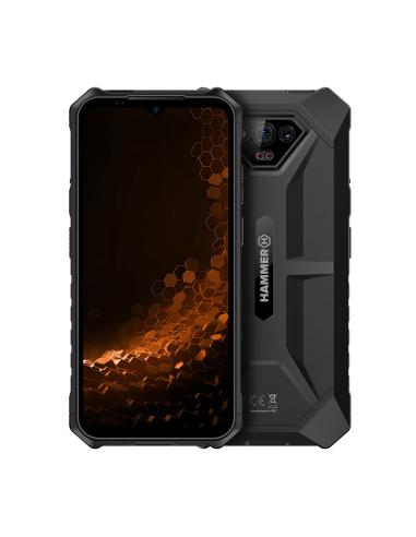 TELEFONO SMARTPHONE RUGERIZADO HAMMER IRON V NEGRO / MEDIATECK HELIO G36 / 6+6 GB / 64 GB / 6.52" HD+ / DUAL SIM / CAMARAS 50 MP