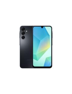 TELEFONO SMARTPHONE SAMSUNG GALAXY A16 NEGRO / HELIO G99 2 Ghz / 4 GB / 128 GB / 6.7" / CAMARAS 50-5-2 MPX - 13 MPX / 5000 mAh /