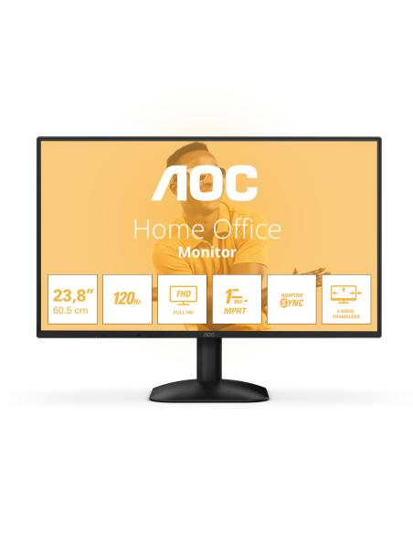 MONITOR 23.8 AOC 24B31H IPS FHD 1920X1080 120HZ VGA HDMI NEGRO
