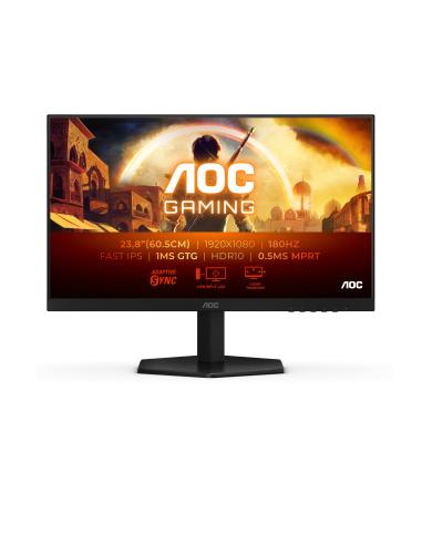 MONITOR 23.8 AOC GAMING 24G42E IPS FHD 180HZ HDMI DP NEGRO