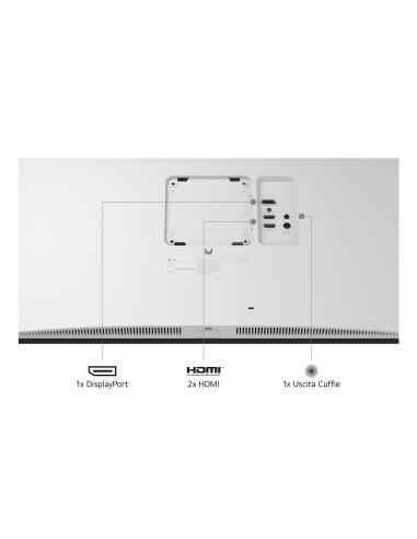MONITOR 27 LG 27US550-W ULTRAFINE IPS 4K 2HDMI DP BLANCO