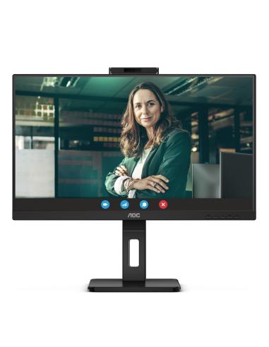 MONITOR 23.8 AOC PROFESIONAL 24P3QW IPS FHD 75HZ 1920X1080 MM 2HDMI PIVOT NEGRO