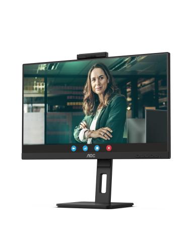 MONITOR 23.8 AOC PROFESIONAL 24P3QW IPS FHD 75HZ 1920X1080 MM 2HDMI PIVOT NEGRO