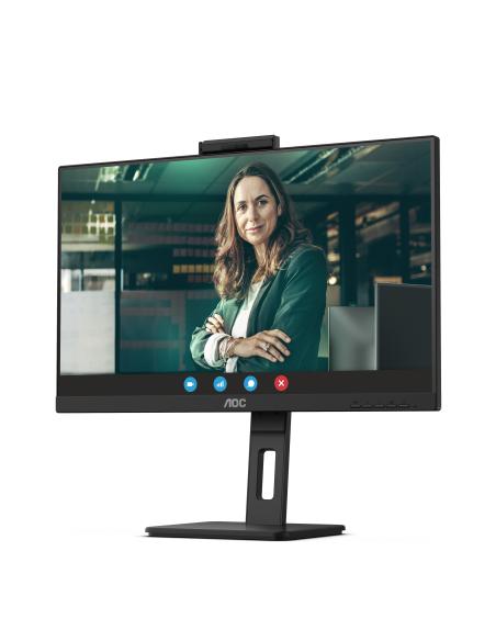 MONITOR 23.8 AOC PROFESIONAL 24P3QW IPS FHD 75HZ 1920X1080 MM 2HDMI PIVOT NEGRO