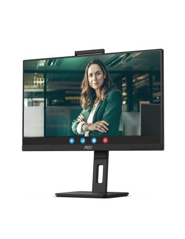 MONITOR 23.8 AOC PROFESIONAL 24P3QW IPS FHD 75HZ 1920X1080 MM 2HDMI PIVOT NEGRO