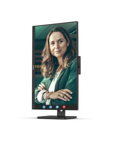 MONITOR 23.8 AOC PROFESIONAL 24P3QW IPS FHD 75HZ 1920X1080 MM 2HDMI PIVOT NEGRO