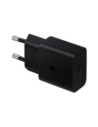 CARGADOR RED SAMSUNG USB-C P-T2510 / CARGA RAPIDA / 25W / NEGRO / EP-T2510NBEG