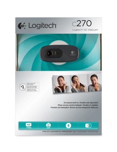 CAMARA WEBCAM LOGITECH HD C270 960-001063
