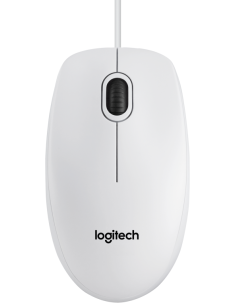 RATON LOGITECH B100 BLANCO USB