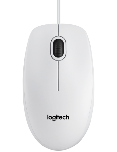 RATON LOGITECH B100 BLANCO USB