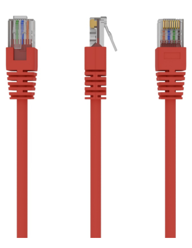 CABLE RED GEMBIRD UTP CAT5E 1M ROJO