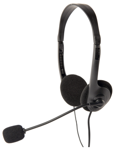 AURICULARES GEMBIRD MHS-123 NEGRO MICROFONO ALAMBRICO JACK 3.5MM