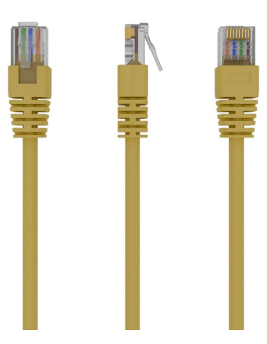 CABLE RED GEMBIRD UTP CAT5E 1M AMARILLO