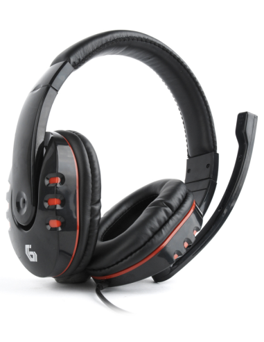 AURICULARES GEMBIRD MICROFONO CONTROL VOL NEGRO ALAMBRICO