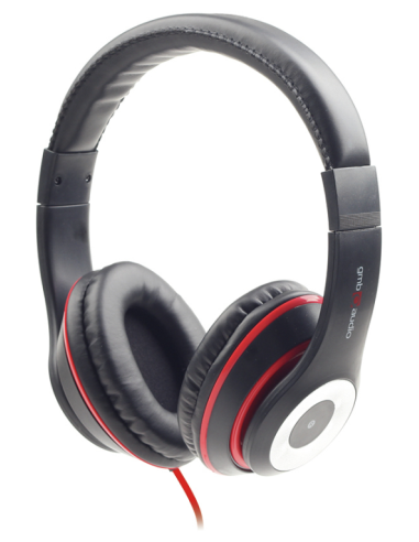 AURICULARES GEMBIRD LOS ANGELES NEGRO ALAMBRICO