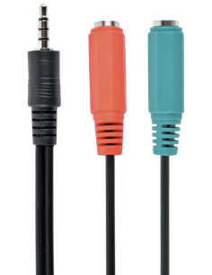 CABLE AUDIO GEMBIRD SPLITER CONECTOR 3,5MM