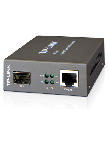 CONVERSOR MEDIOS TPLINK MC220L SFP - RJ45 GIGA 0,5KM