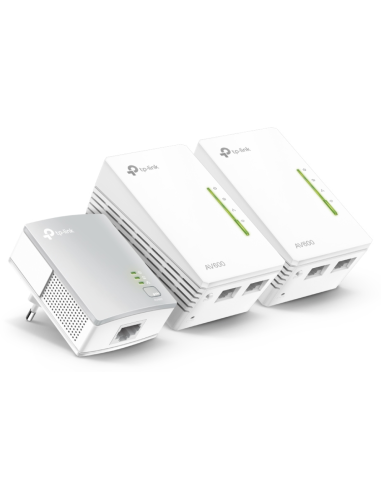 POWERLINE WIFI TP-LINK AV600 KIT 3UDS 2 PORT