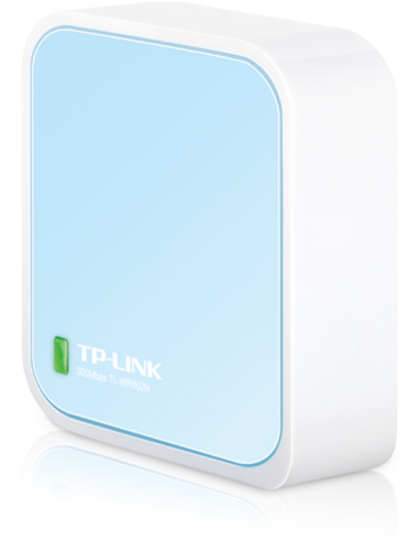 ROUTER TP-LINK TL-WR802N N300 1 PORT 10/100 1 USB MULTIMODO NANO
