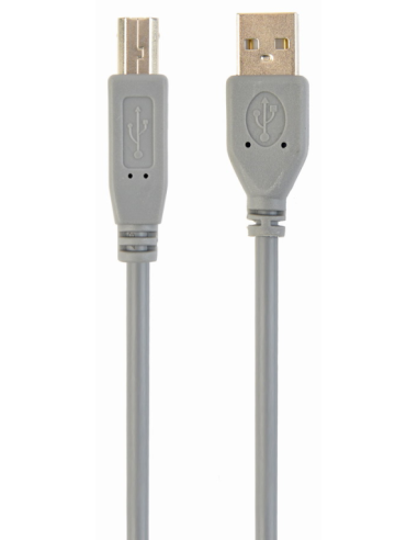 CABLE IMPRESORA GEMBIRD USB 2.0 B 1,8M GRIS
