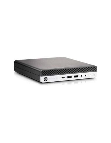 EQUIPO REACONDICIONADO HP ELITEDESK 800 G3 MINI / I3 6100 / 8 GB / SSD 256 GB / W10 PRO COA (12 MESES GARANTIA / 3 MESES FUENTE 