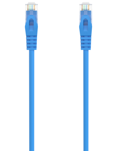 CABLE RED AISENS LATIGUILLO RJ45 LSZH CAT.6A UTP AWG24 2.0M AZUL