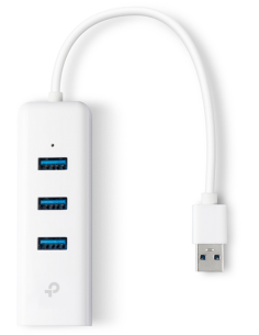 ADAPTADOR TP-LINK USB 3,0 A ETHERNET GIGA CON 3 PORT USB 3.0
