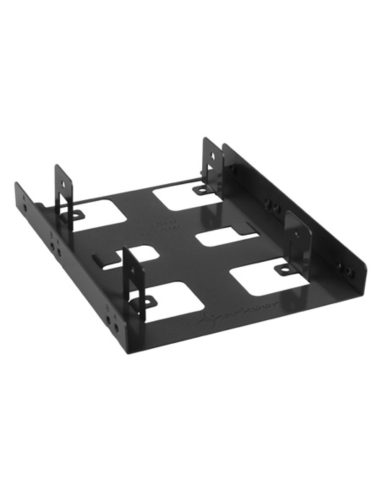 ADAPTADOR SSD 3,5" SHARKOON PARA 2 SSD NEGRO