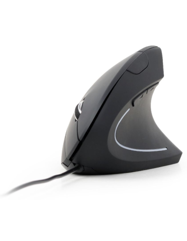 RATON GEMBIRD MUS-ERGO-01 ERGONOMICO 3200 DPI NEGRO USB