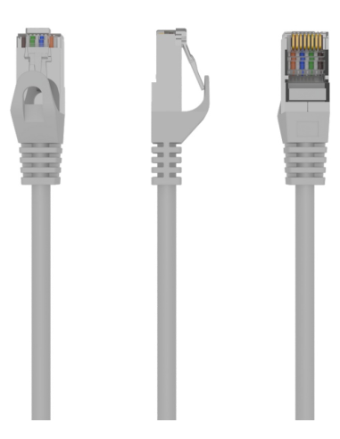 CABLE RED GEMBIRD FTP CAT6 0,5M BLANCO