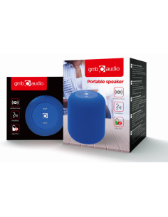 ALTAVOZ PORTATIL GEMBIRD 5W BLUETOOTH CON MICRO AZUL