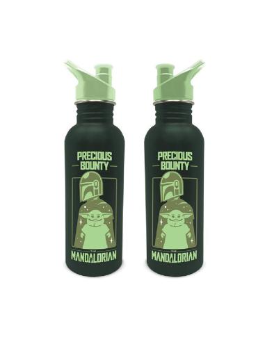 BOTELLA CANTIMPLORA METALICA STAR WARS THE MANDALORIAN PRECIOUS BOUNTY / 700ml