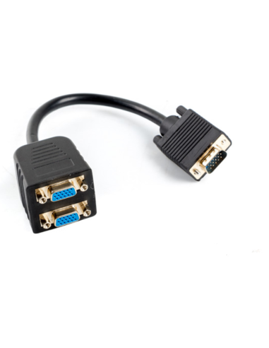 ADAPTADOR LANBERG VGA/VGA X2 20CM