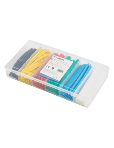 TUBO LANBERG TERMORRETRACTIL 100 UDS 100MMX1,5 A 13MM MULTICOLOR