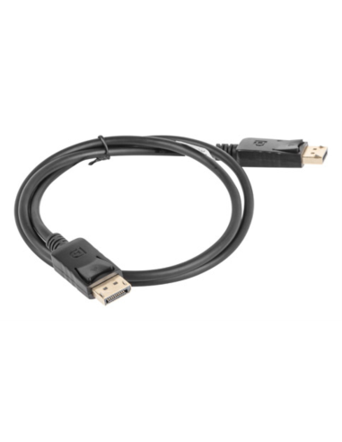 CABLE DISPLAYPORT LANBERG MACHO MACHO 4K 1M NEGRO