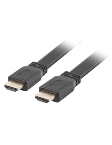 CABLE HDMI LANBERG MACHO/MACHO V2.0 4K PLANO 1.8M NEGRO